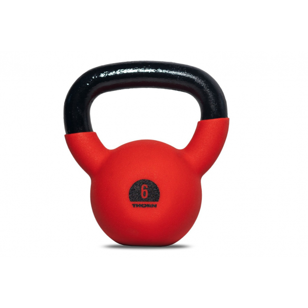 HANTEL THORN FIT CAST-IRON WITH COATING KETTLEBELL 6KG